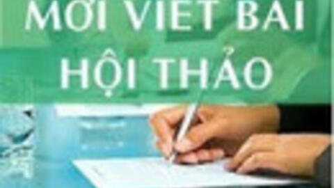 Thư mời viết bài hội thảo quốc gia phát triển nguồn nhân lực Tài chính - Ngân hàng trong nền kinh tế số
