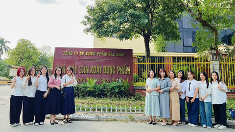 Chuyến tham quan thực tế tại Công ty Cổ phần dược phẩm Bắc Ninh