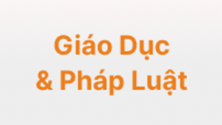Giáo dục và Pháp luật